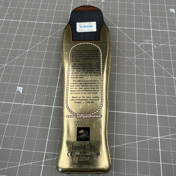 Egyptian Sarcophagus "Hunkydory" Barnsley Canister Co. British Museum Collectibl - Picture 4 of 7